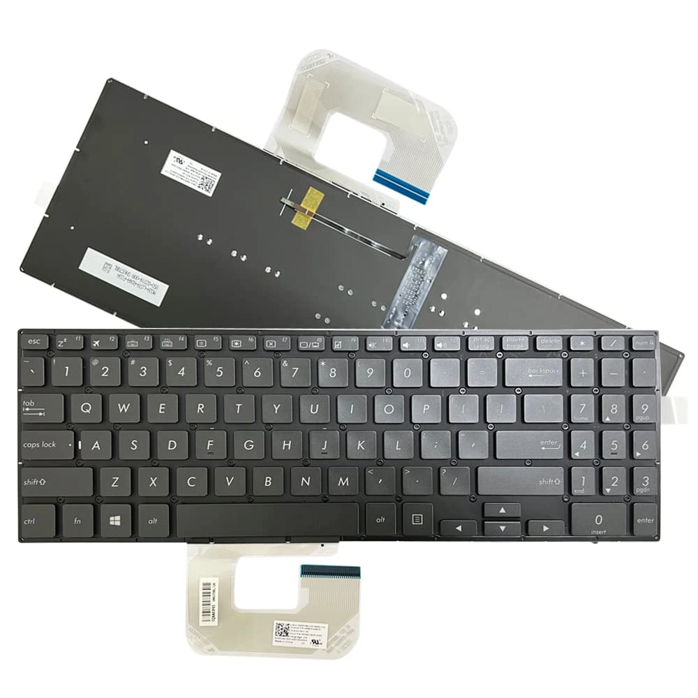 Zahara Backlit Laptop Keyboard Replacement - Q525UA Q525UA-BI7T11 UX561UA UX561UAR UX561UN Q505UA SN6570BL5