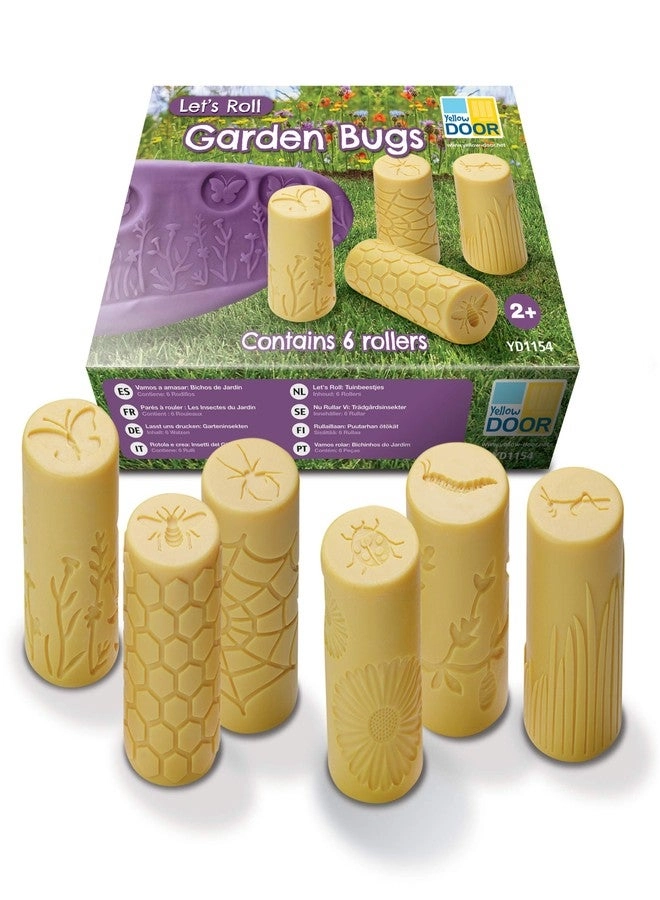 yellow door Let's Roll + Garden Bugs - 6pcs