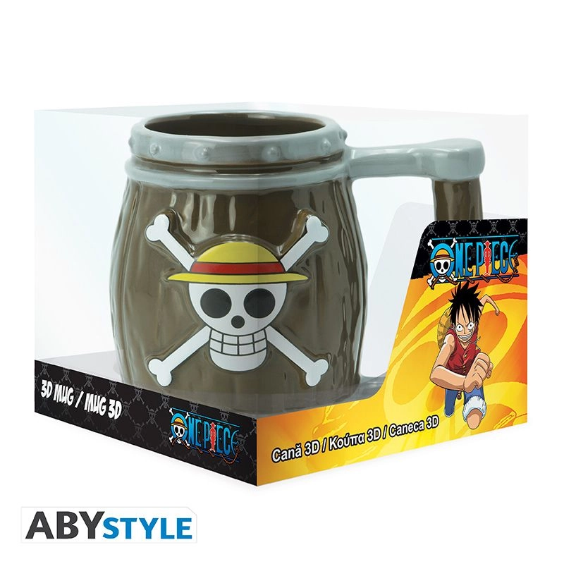 One Piece Barrel 3D Shaped Mug - 350 ml