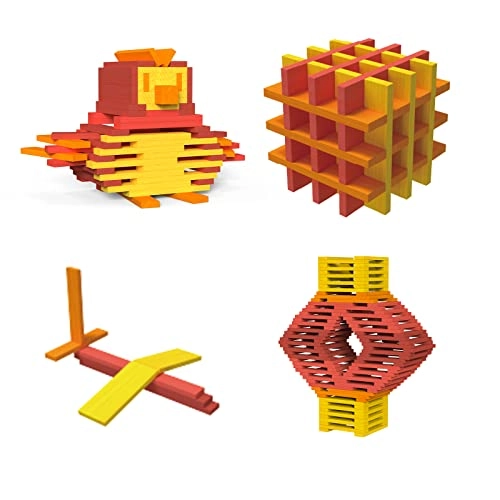 Water-Based Paint Building Blocks - 100 pcs