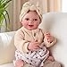 Reborn Baby Doll - 17 Inch Soft Vinyl Can Drink & Pee Ages 3+