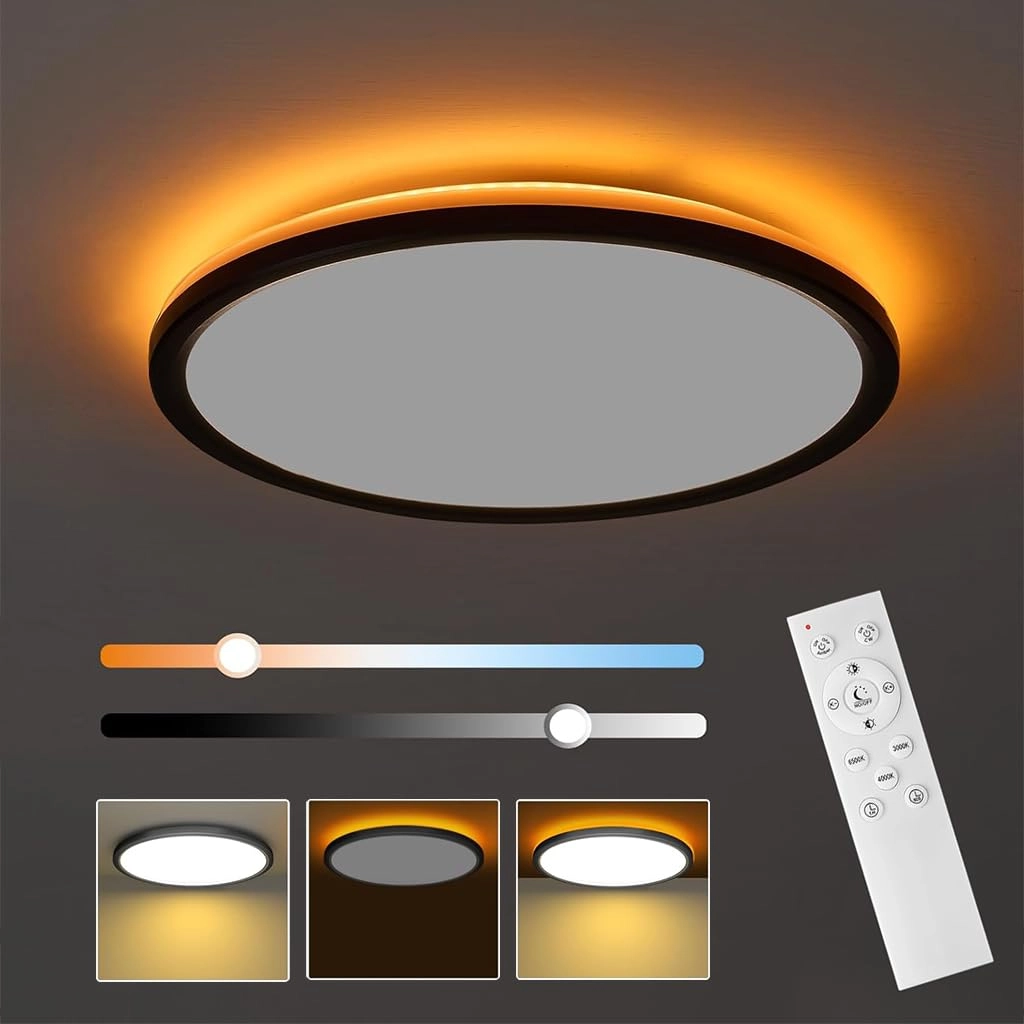 LED Ceiling Light - 3000-6500K Dimmable