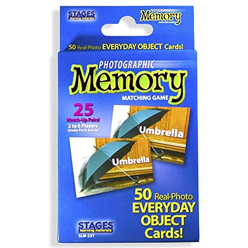 Everyday Objects Card Game - 4 - 10 years 50 pieces