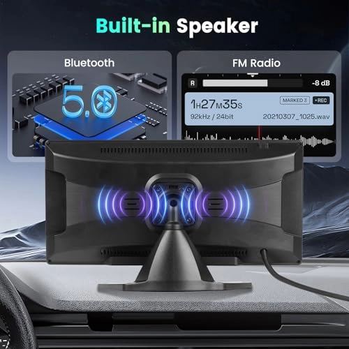 Reversing Camera - 1080P Night vision + Monitor - Wireless Carplay