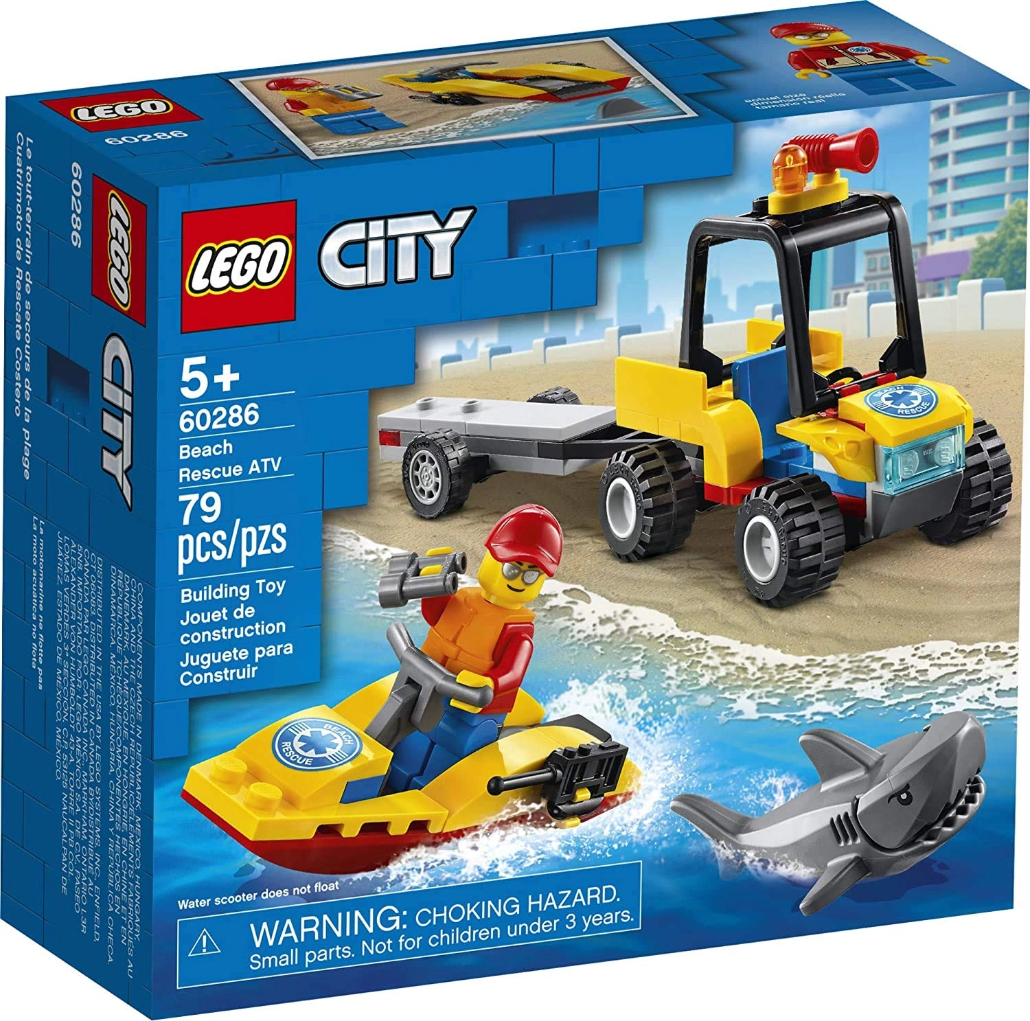 City Beach Rescue ATV (60286) - 5 and up