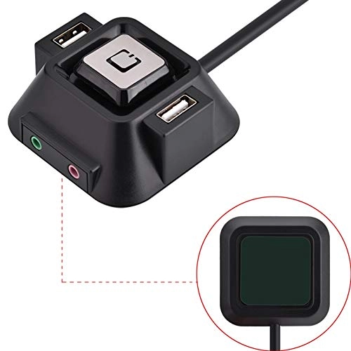 Desktop -PC Restart Button USB Microphone