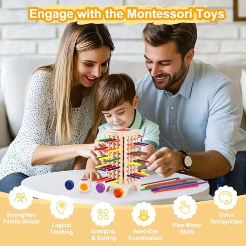 Wooden Board Games - 4 years and up