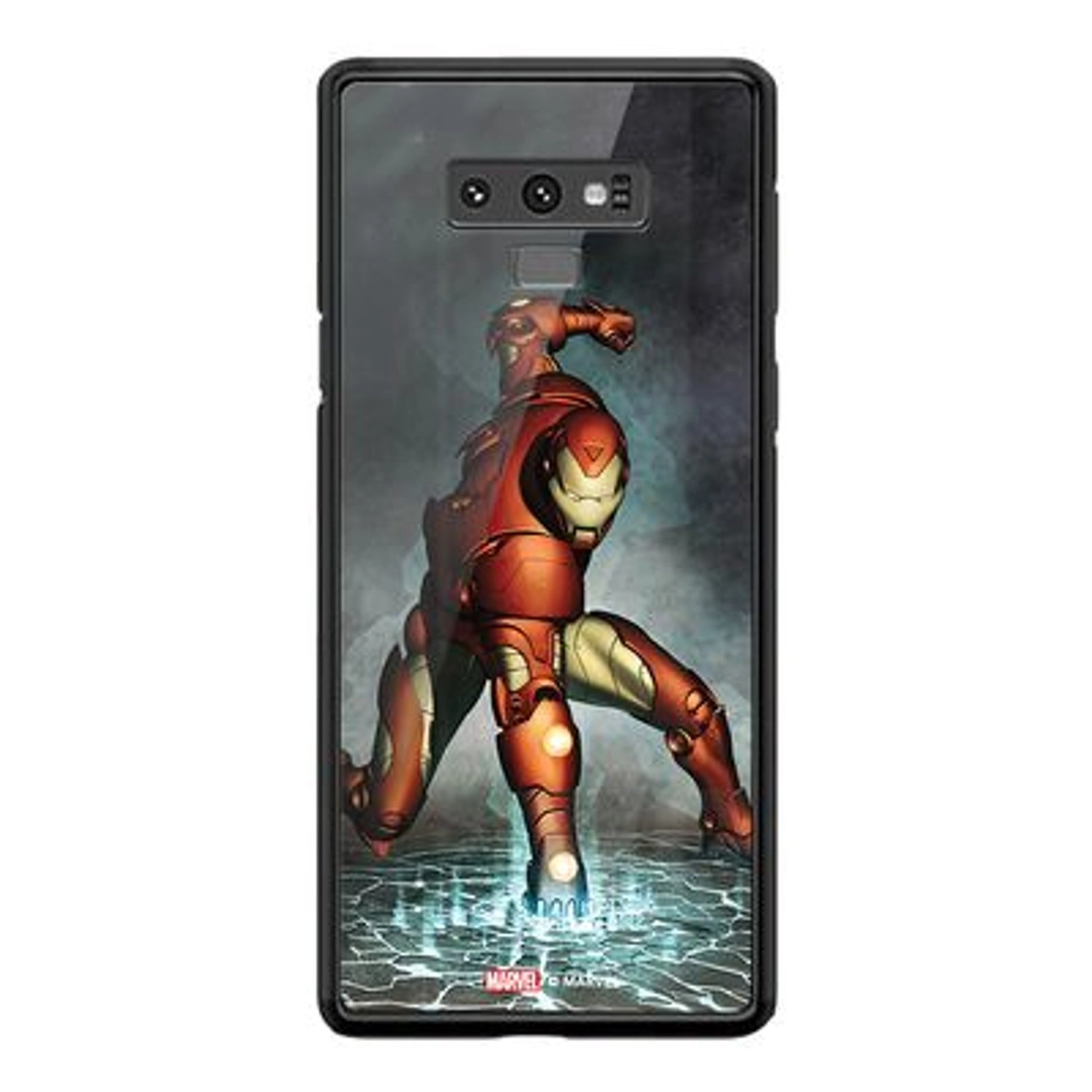 Wackylicious Iron Man Superhero Landing Samsung Note 9 Cover Back Case for Galaxy Note 9