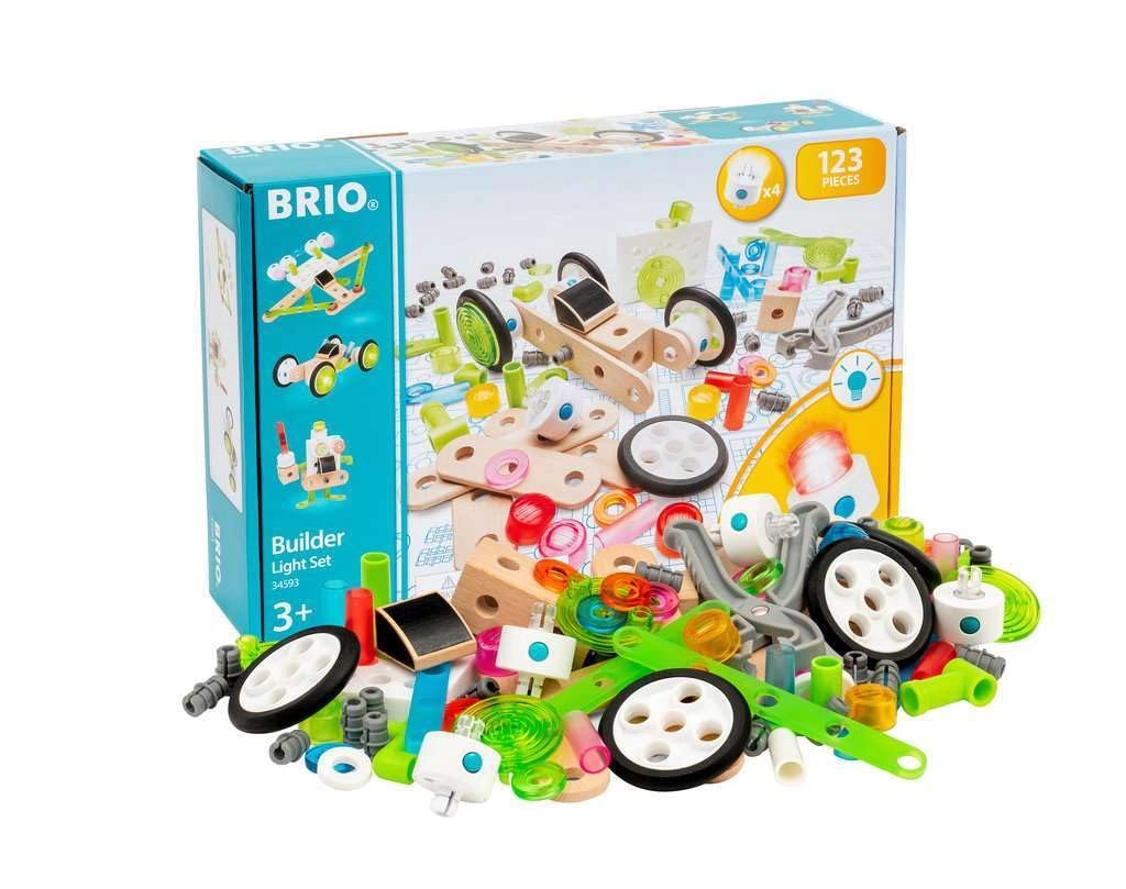 BRIO Builder Light Set - 3 years and up 120 pieces