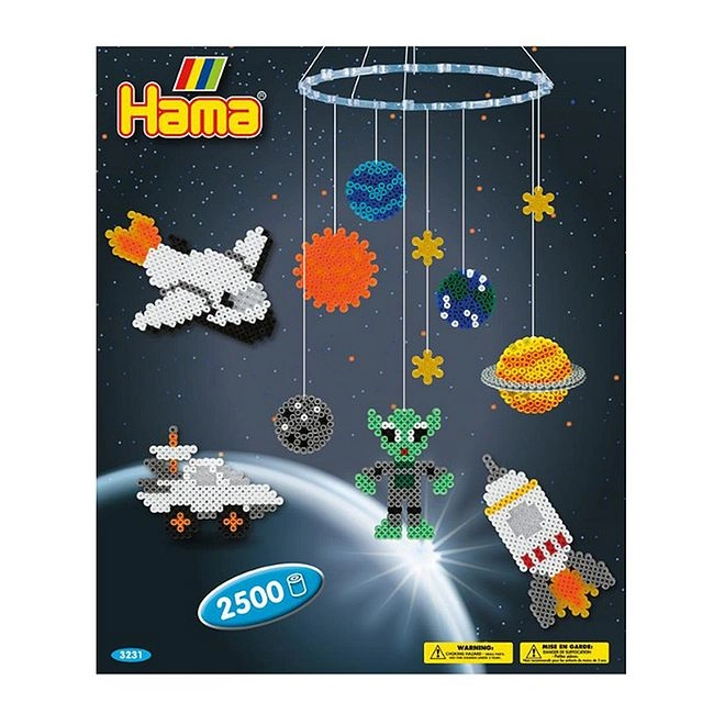 Hama Space Adventure Midi Beads Craft Kit - 2500