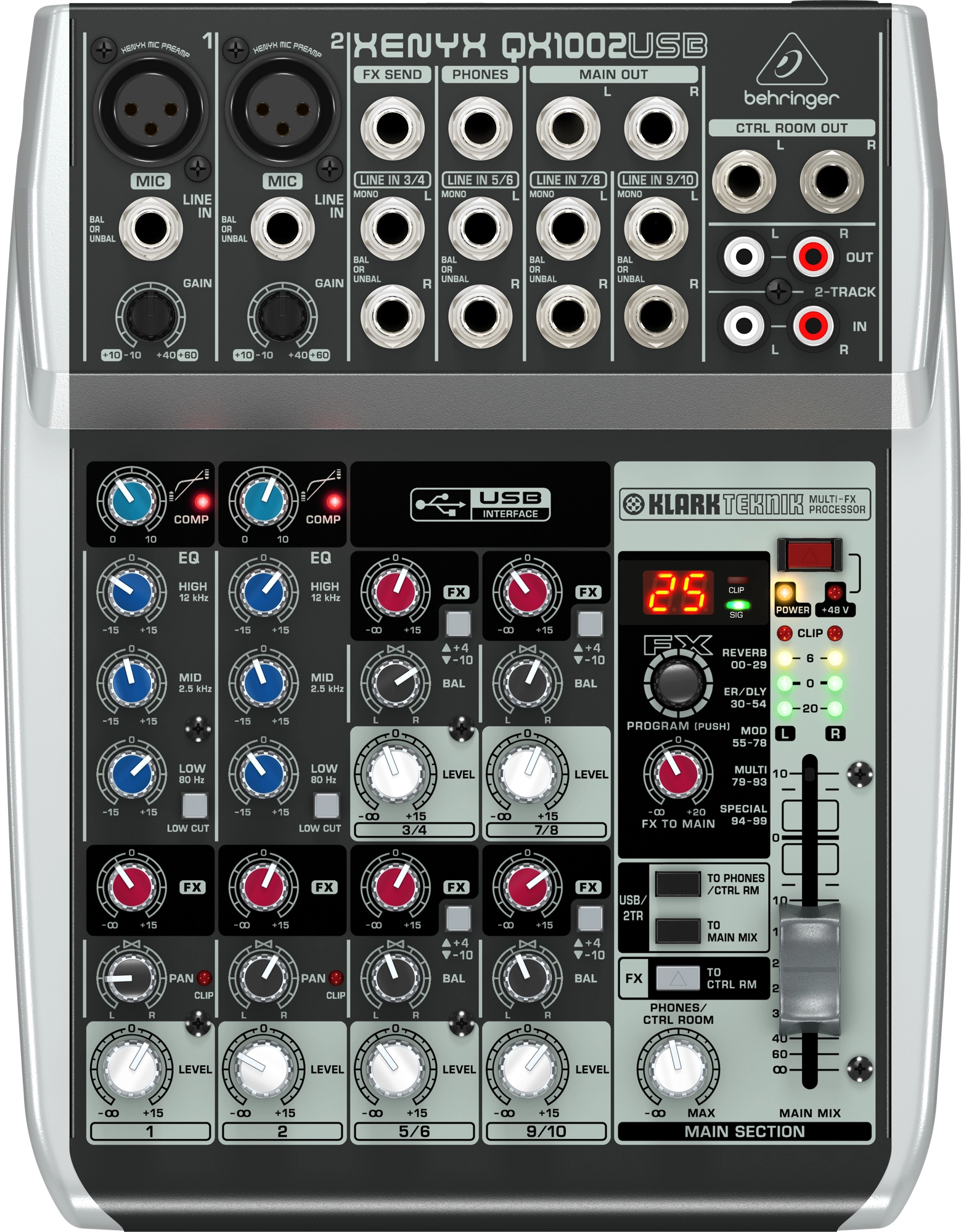 Q1002USB - 10 Inputs