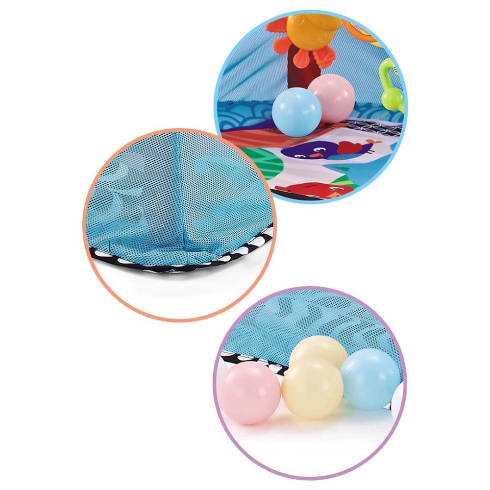 Baby Play Mat - Blue 0 month