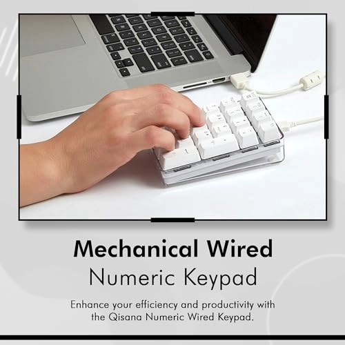 Mechanical Numeric Keypad - OUTEMU Blue