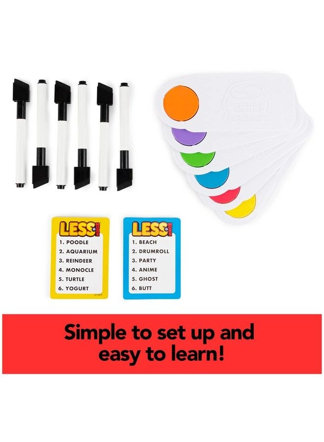 Less Is More Party - Card Game