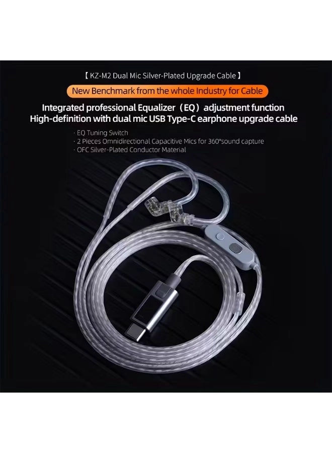 M2 Dual Microphone Type-C Cable