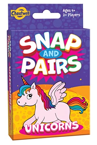 Snap + Pairs Unicorn - Card Game
