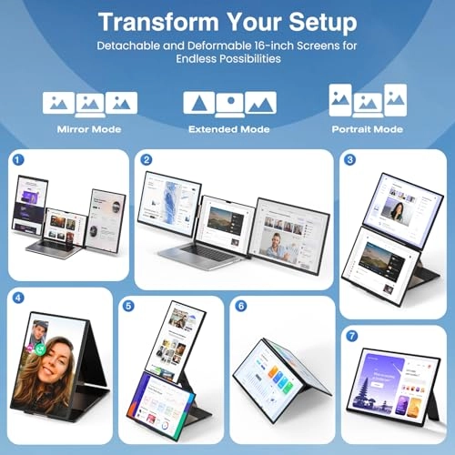 Portable Monitor - 1200P 16 Inch