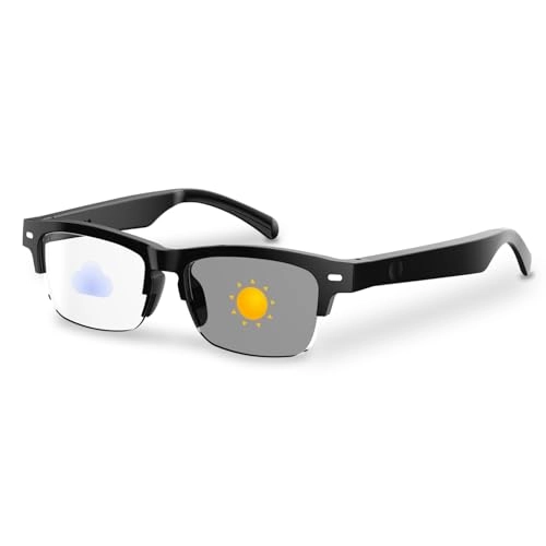 Smart Glasses - Auto-On/Off Bluetooth 5.3 UV400 Protection