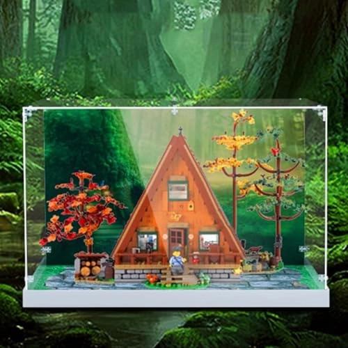Acrylic Display Case for LEGO Type A Chalet 21338 - Gift Block Model Collector Series - 3mm thickness