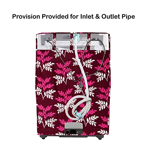 Front Load Washing Machine Cover - 8KG Polyester Green