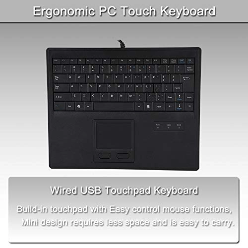 Wired Keyboard with Touchpad - Wired