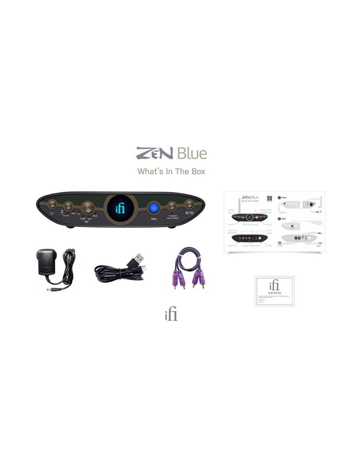 Zen Blue 3 - USB-C S/PDIF Power Adapter