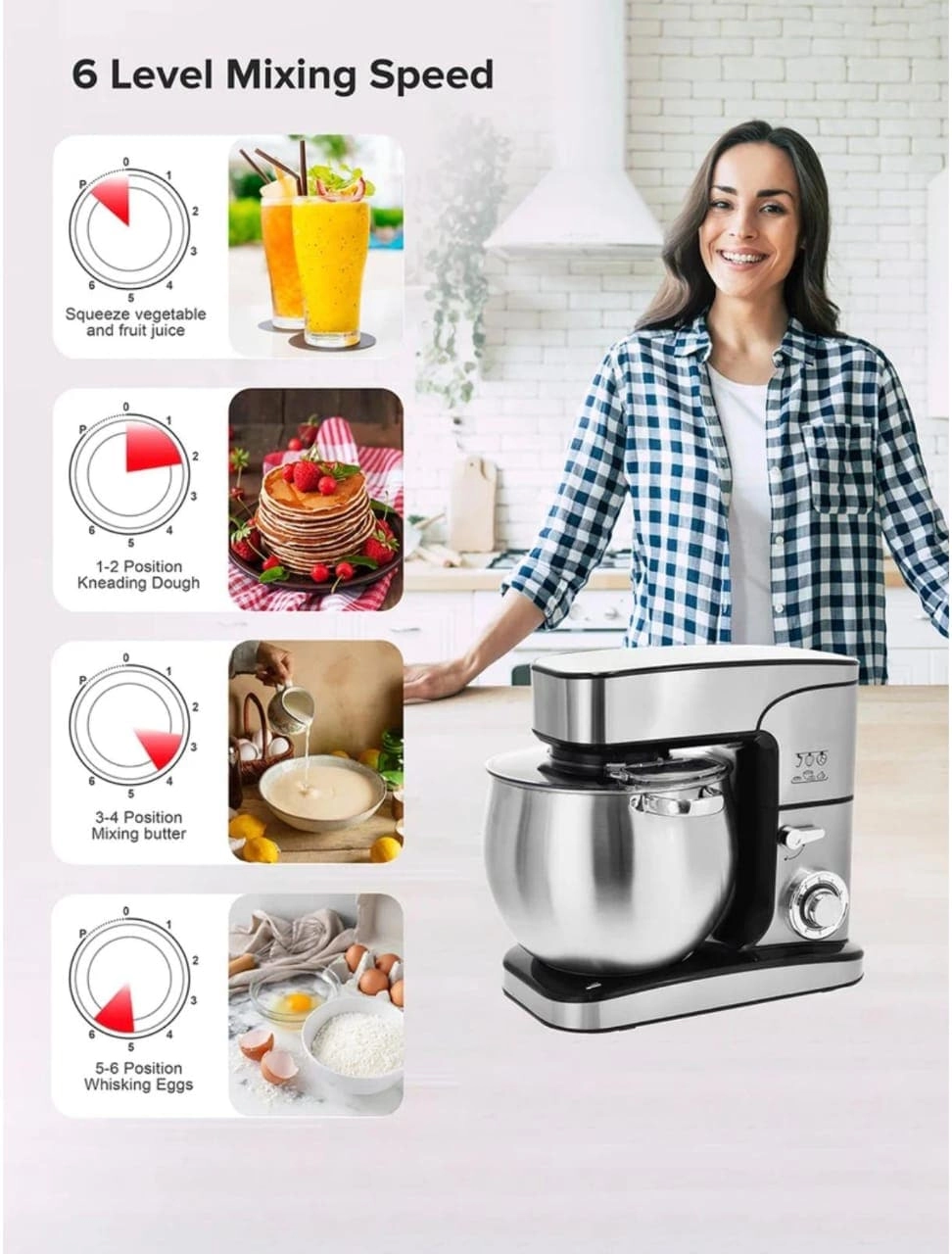 Stand Bowl Mixer - 12L