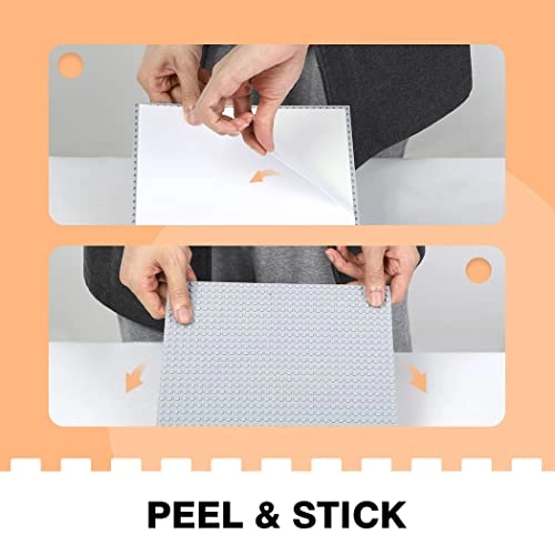Peel and Stick Base Plates - 8 pcs