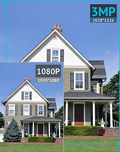 3MP Wireless Camera - 2K 2 Pack