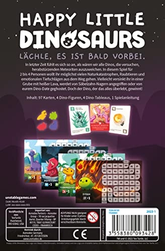 Happy Little Dinosaurs - Card Game (German)