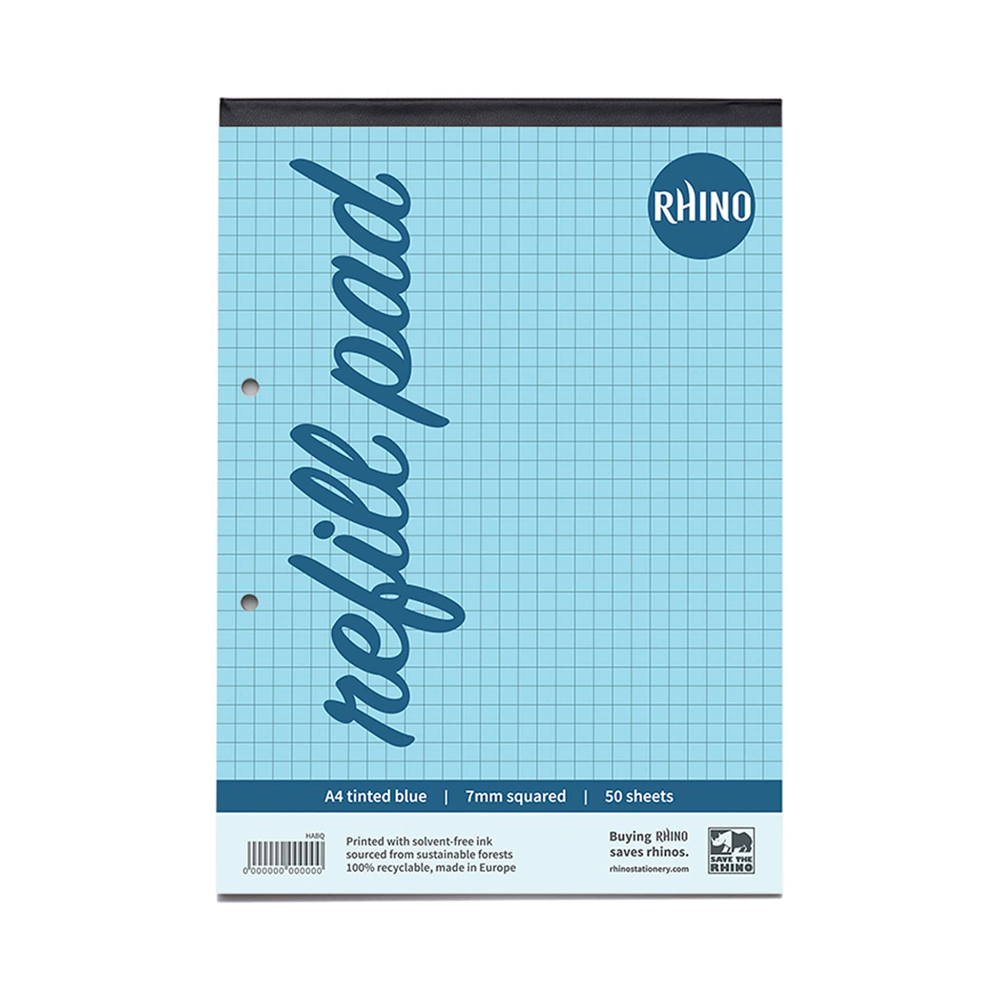 Refill Pad A4 Softcover - Grid 50 Sheets