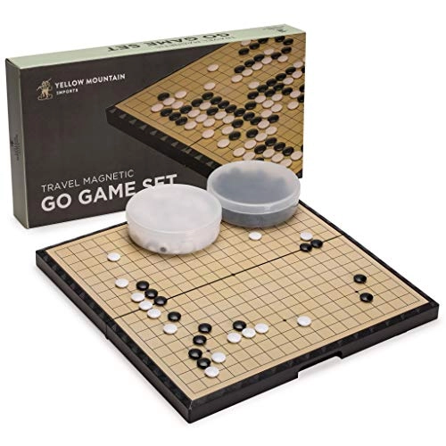 Go Game Set - Magnetic Single Convex Stones