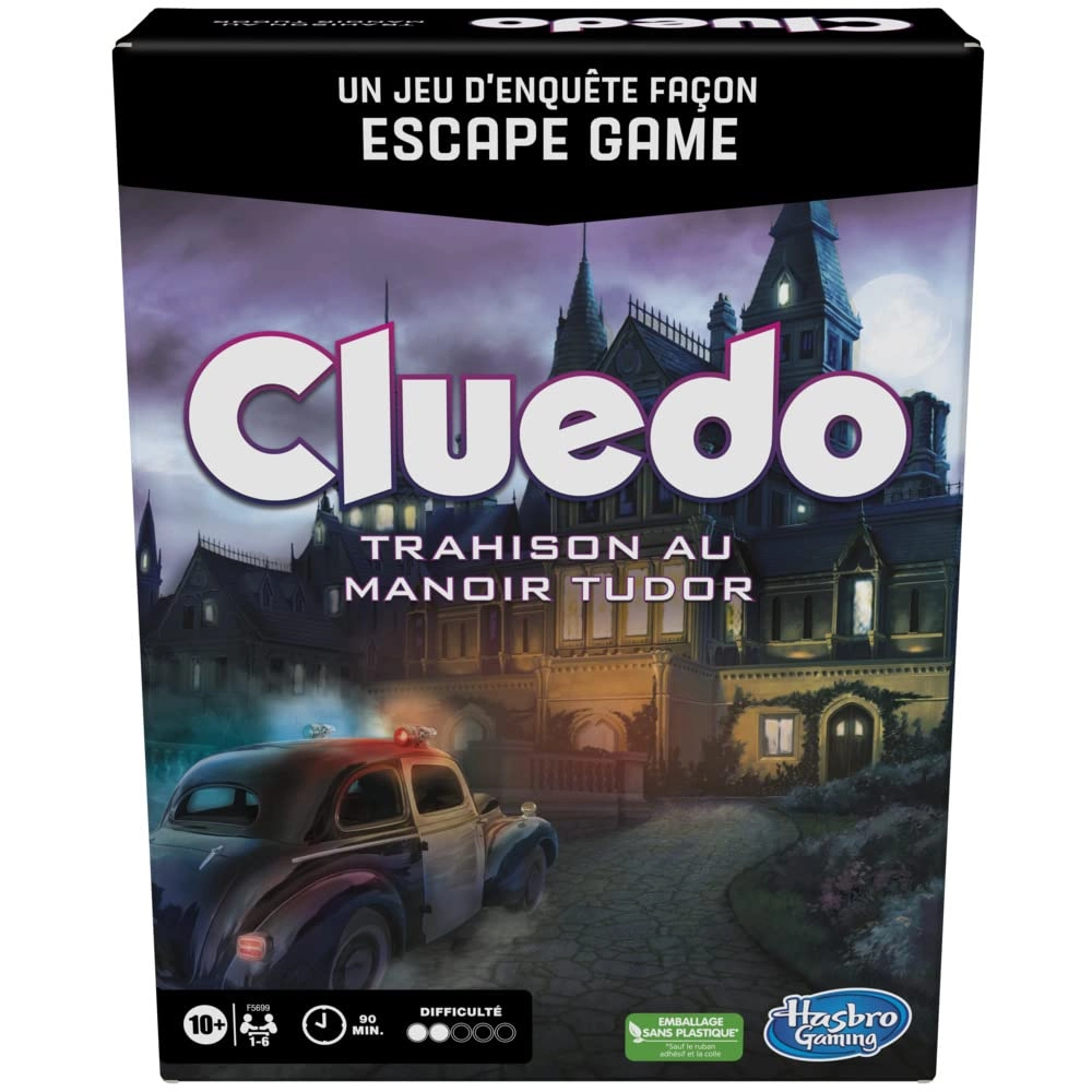 Hasbro Gaming Cluedo: Betrayal at the Tudor Manor - Escape Game (FR)
