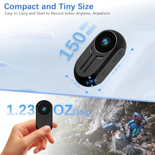 Mini Thumb Sports Action Camera - 1080p