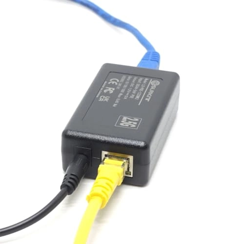 Active PoE Splitter - 48V-52V 24Watt IEEE 802.3af IEEE 802.3at 10/100/1000Mbps