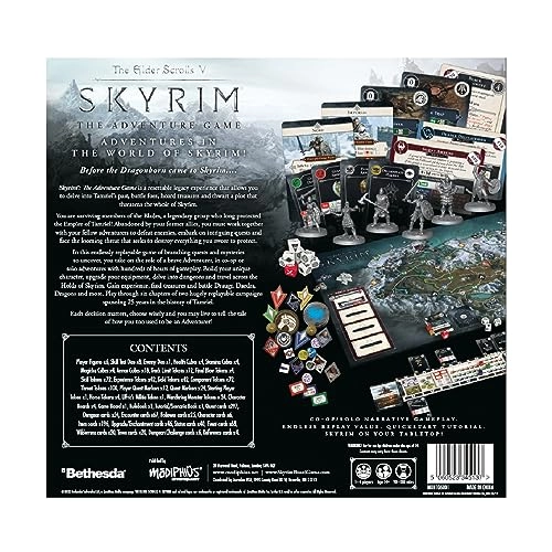 The Elder Scrolls: Skyrim - Adventure Board Game