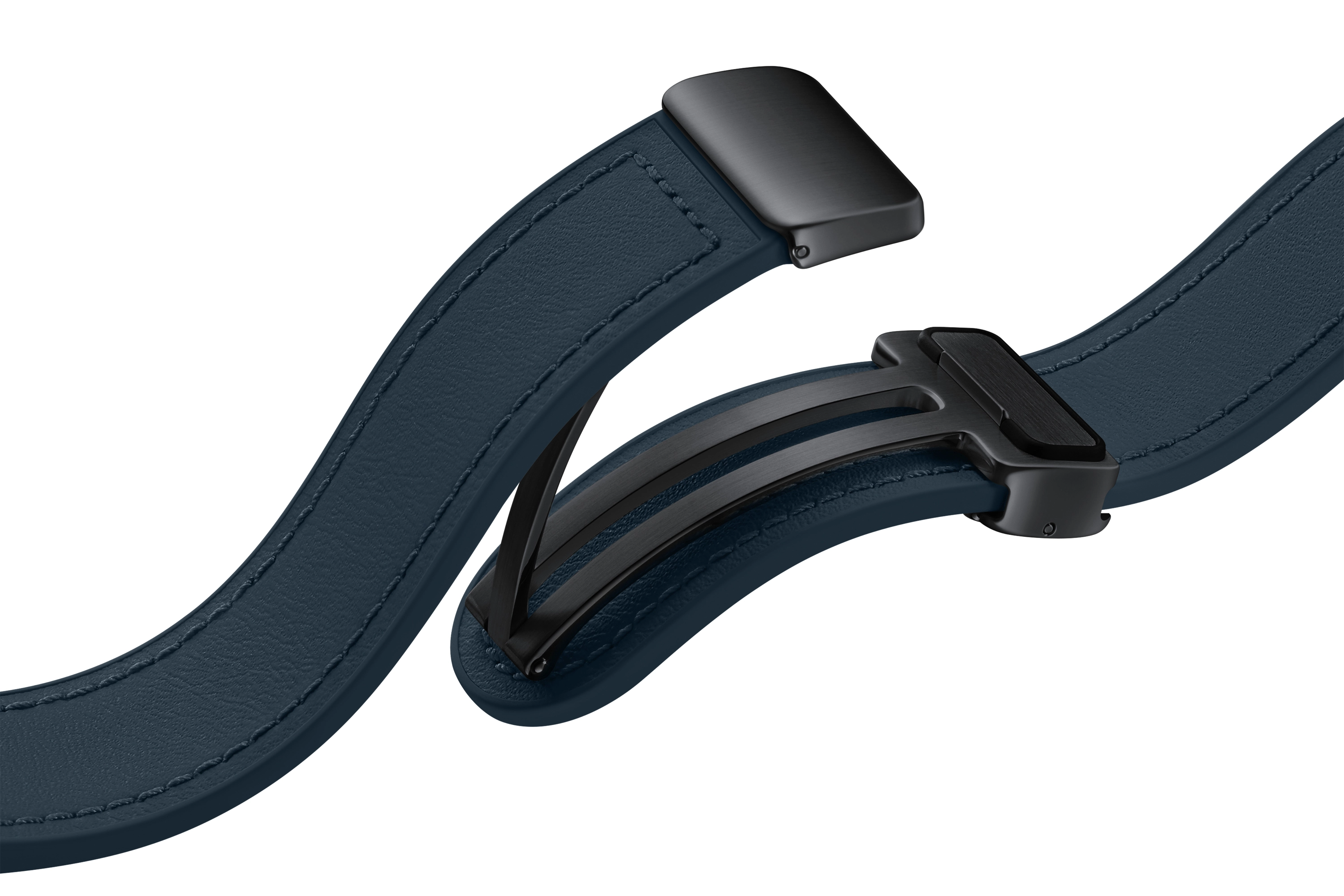 Fluoroelastomer Sport Watch Band for Samsung indigo