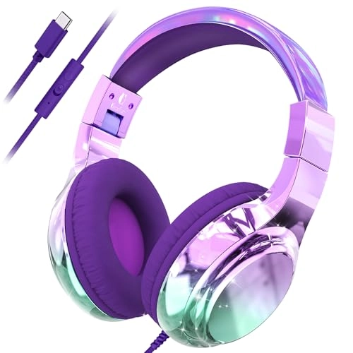 USB C Kids Headphones - Wired Headphone