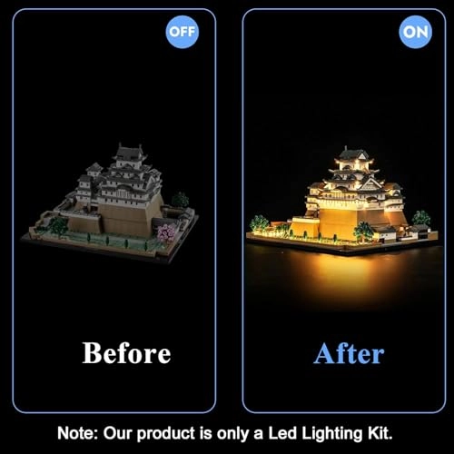 Led Light Kit for Lego 21060 Himeji Castle Set - Classic
