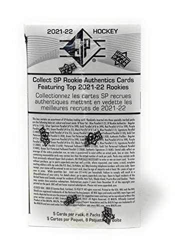 2021-22 SP Hockey Card Blaster Box - 40pcs