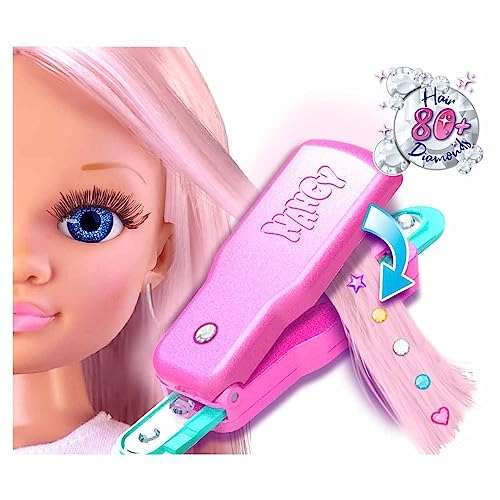 A Day of Shiny Look - Pink Hair Hair Styling and Decorating Set 100 Accessories