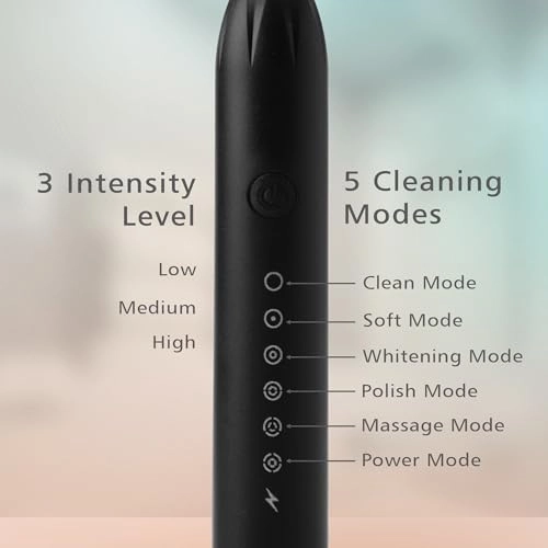 X-3 Sonic - IPX7 Waterproof 6 Cleaning Modes Rechargeable