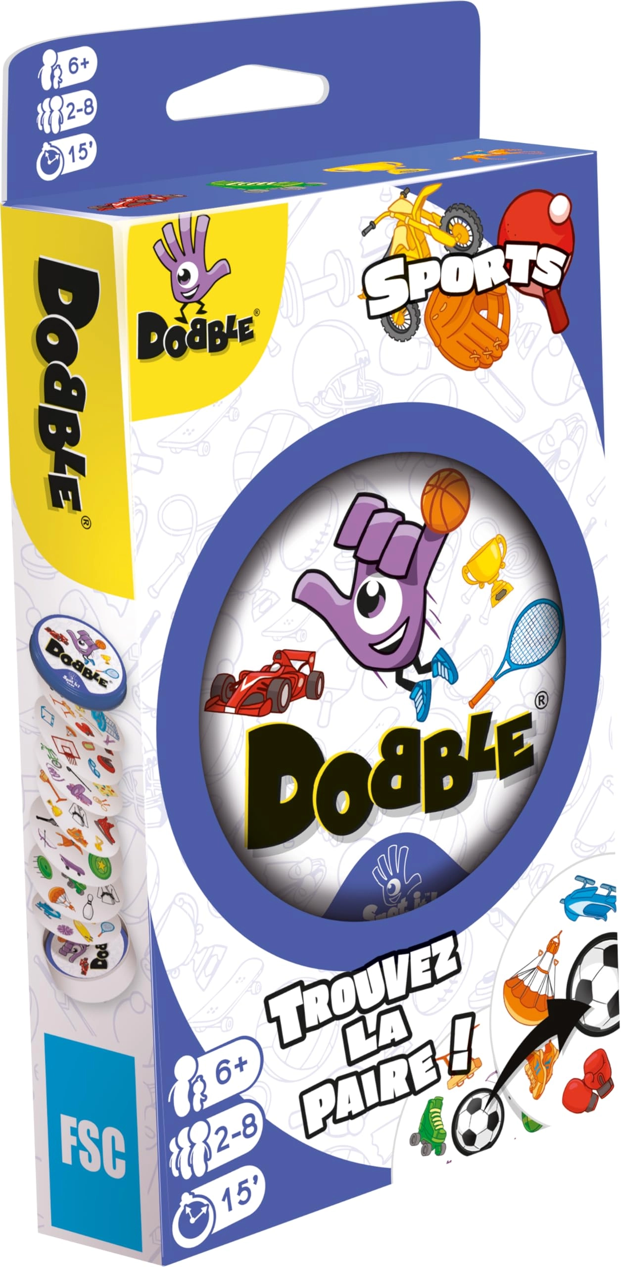 Asmodee DOBBLE Sports (French)