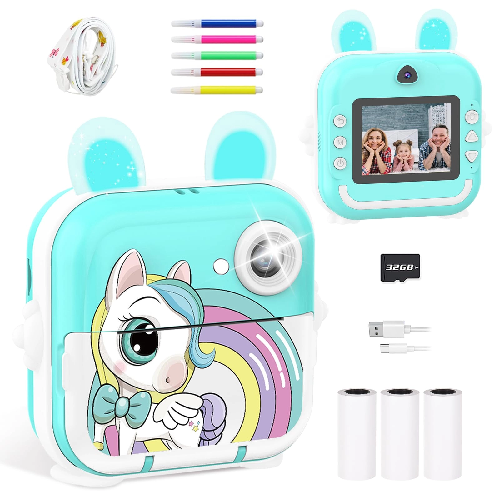 Q5 - Instant Print 1080P 32G