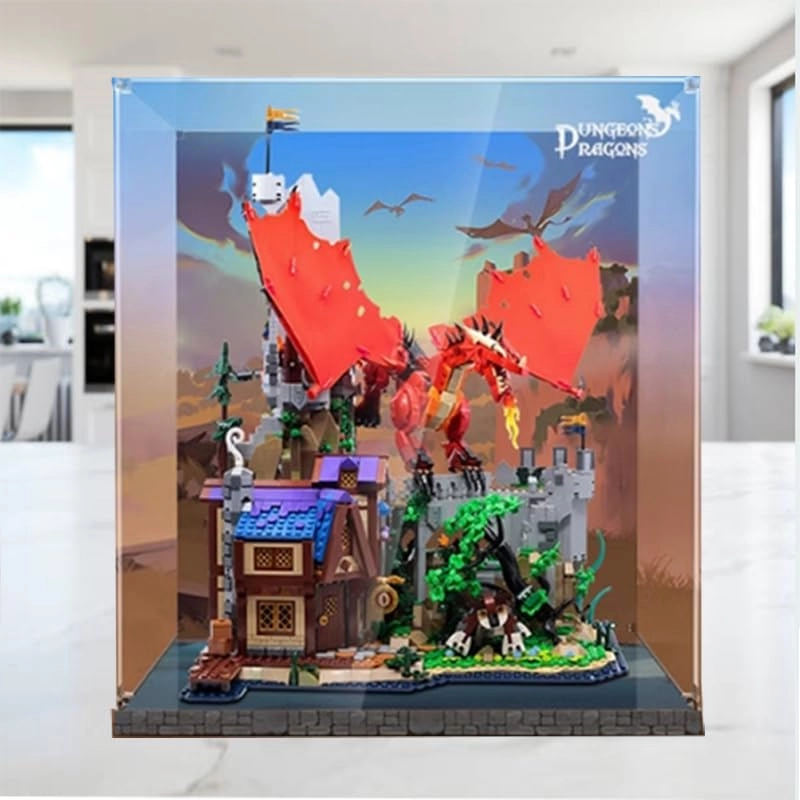 Clear Acrylic Display Case (21348) - 15.74x13.77x19.68in Acrylic