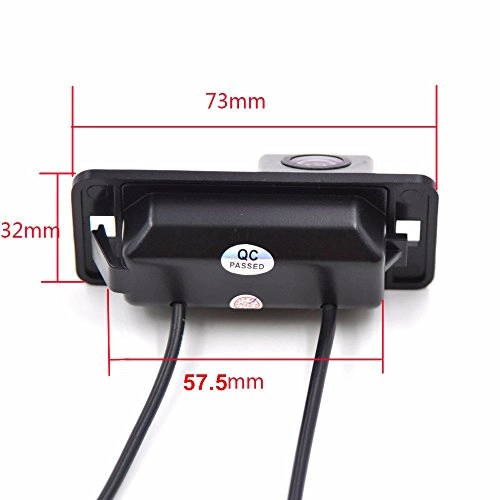 HD Color CCD Waterproof Vehicle Car Rear View Backup Camera - 628 x 586 Pixels