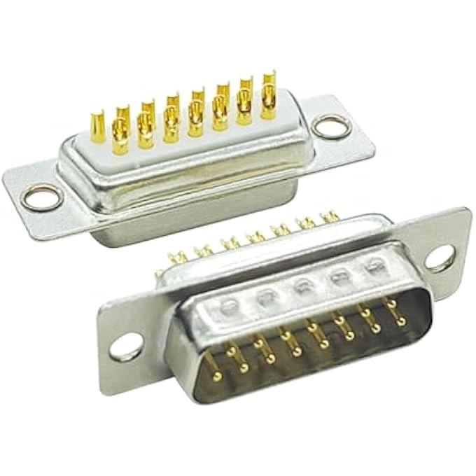 rayihni D-SUB EPOXY POTTING PLUG/SOCKET - 2PCS 2 ROW 9PIN/15PIN/25PIN/37PIN