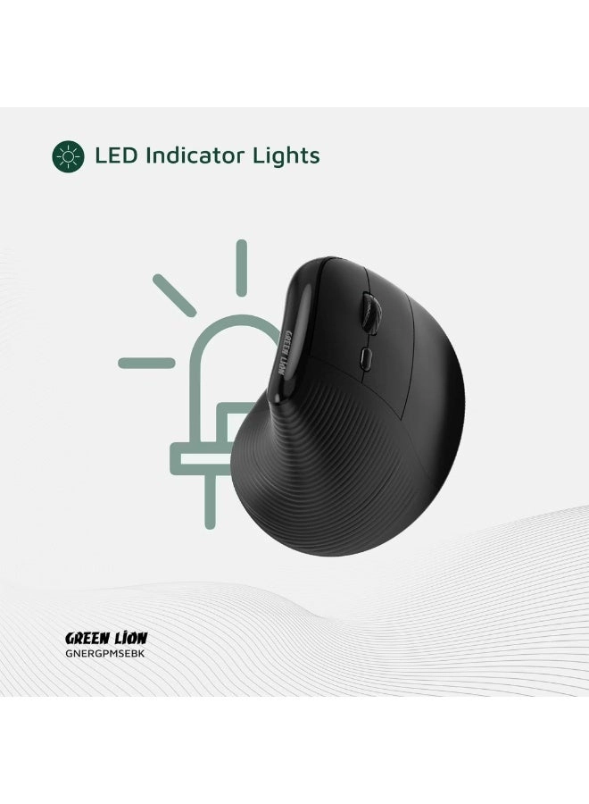 Ergo Grip Vertical Mouse - 2.4 GHz Bluetooth