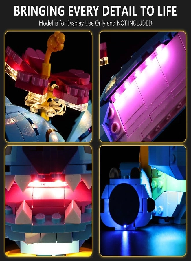 Light Up Kit - Compatible with Lego 43249 Stitch Cable-Hiding Tech