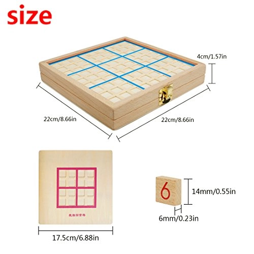 Sudoku Wooden Puzzle (SD-03) - 81 pcs